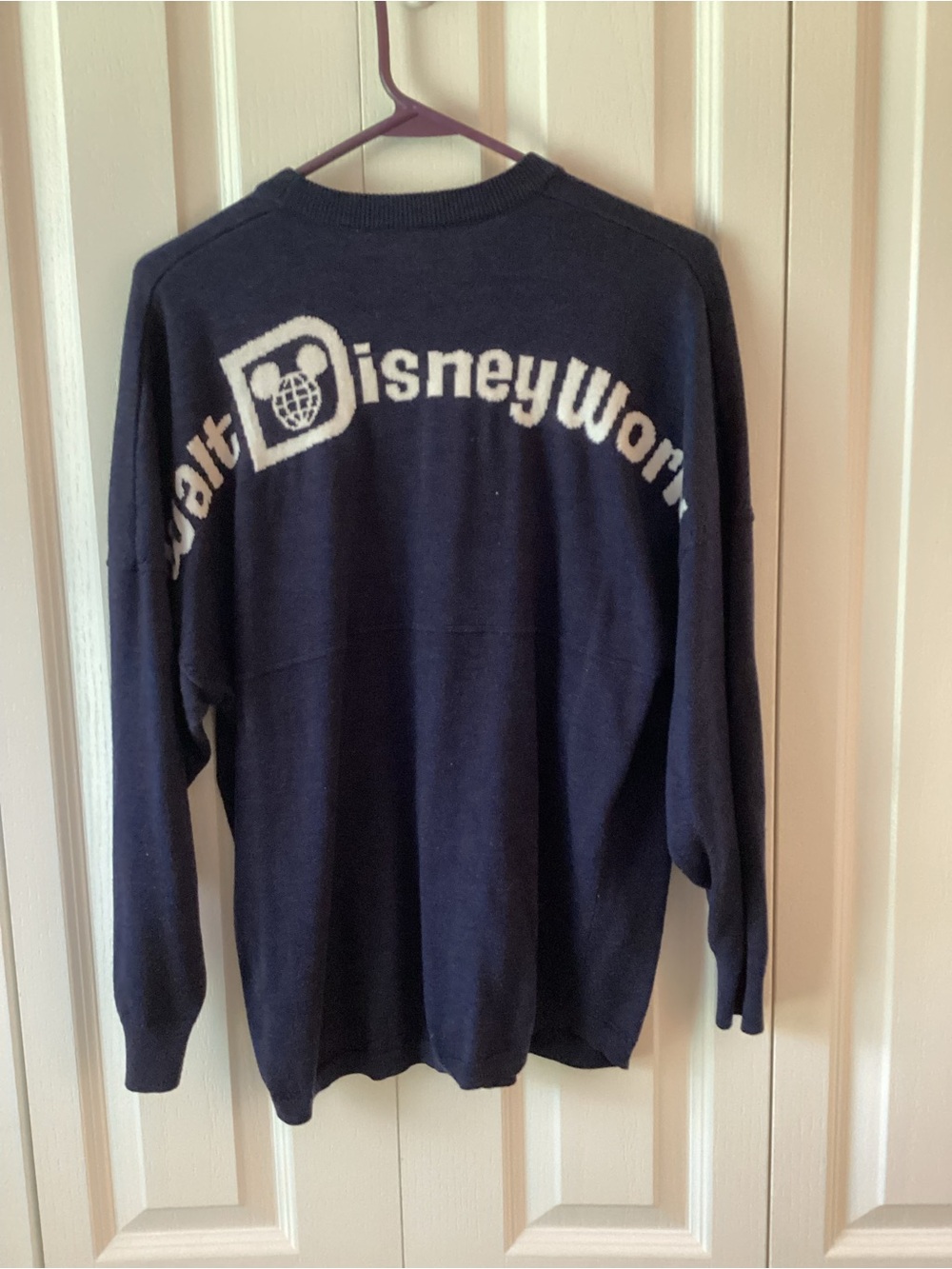2019 Women’s Disney Parks Walt Disney World Knitted Sweater Spirit Jersey XS